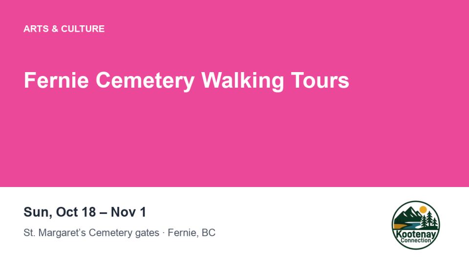 Fernie Cemetery Walking Tours