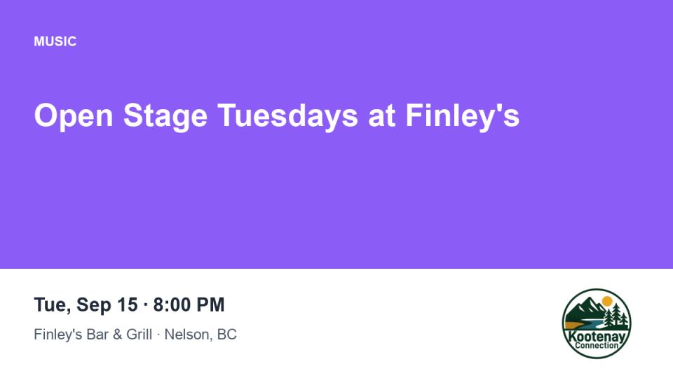 Open Stage Tuesdays at Finley's