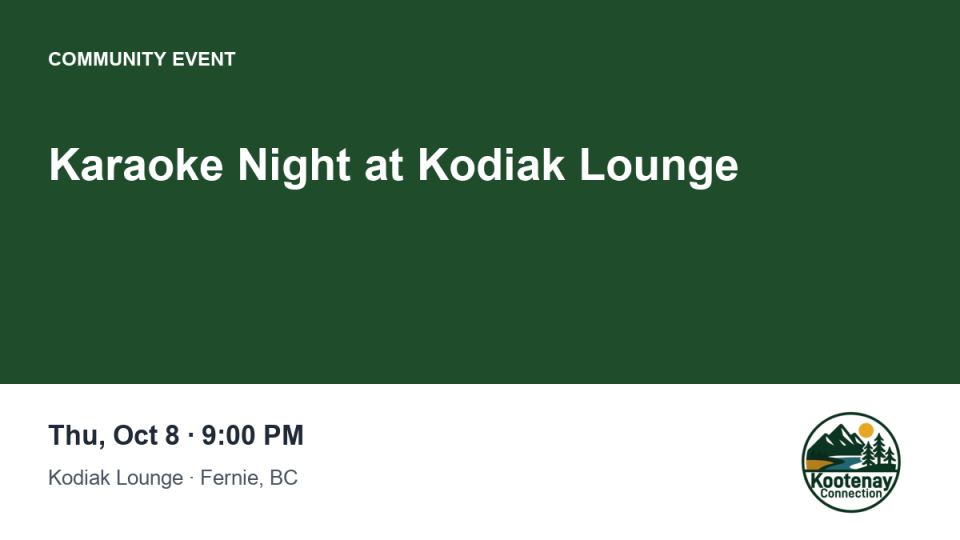 Karaoke Night at Kodiak Lounge
