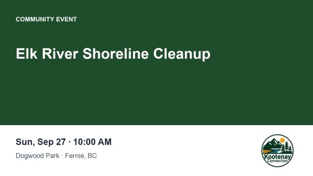 Elk River Shoreline Cleanup